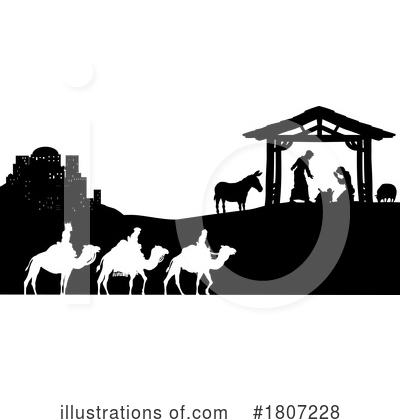 Camel Clipart #1807228 by AtStockIllustration