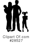 Silhouetted People Clipart #28527 by KJ Pargeter