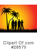 Silhouetted People Clipart #28570 by KJ Pargeter