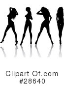 Silhouetted People Clipart #28640 by KJ Pargeter