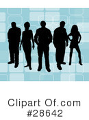 Silhouetted People Clipart #28642 by KJ Pargeter