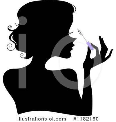 Royalty-Free (RF) Silhouetted Woman Clipart Illustration by BNP Design Studio - Stock Sample #1182160