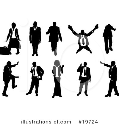 Businesswomen Clipart #19724 by AtStockIllustration