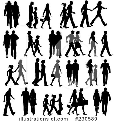 Walking Clipart #230589 by KJ Pargeter