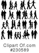 Silhouettes Clipart #230589 by KJ Pargeter