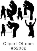 Silhouettes Clipart #52082 by dero
