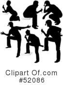 Silhouettes Clipart #52086 by dero