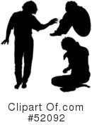 Silhouettes Clipart #52092 by dero