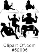 Silhouettes Clipart #52096 by dero