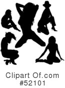 Silhouettes Clipart #52101 by dero