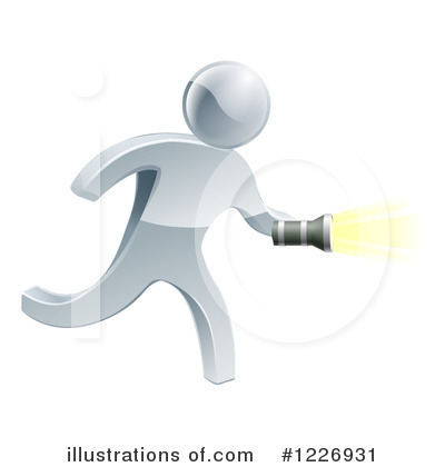 Flashlight Clipart #1226931 by AtStockIllustration