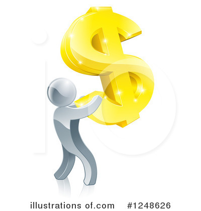 Dollar Symbol Clipart #1248626 by AtStockIllustration
