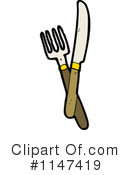 Silverware Clipart #1147419 by lineartestpilot