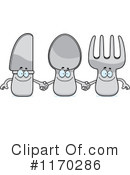 Silverware Clipart #1170286 by Cory Thoman