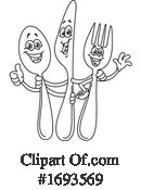 Silverware Clipart #1693569 by yayayoyo