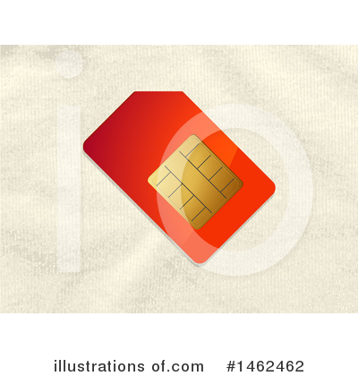 Royalty-Free (RF) Sim Card Clipart Illustration by elaineitalia - Stock Sample #1462462