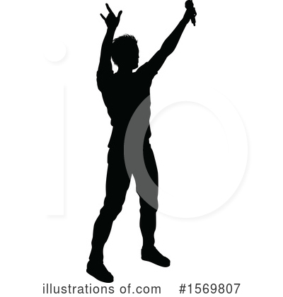 Royalty-Free (RF) Singer Clipart Illustration by AtStockIllustration - Stock Sample #1569807