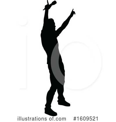 Royalty-Free (RF) Singer Clipart Illustration by AtStockIllustration - Stock Sample #1609521