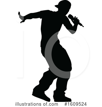 Royalty-Free (RF) Singer Clipart Illustration by AtStockIllustration - Stock Sample #1609524