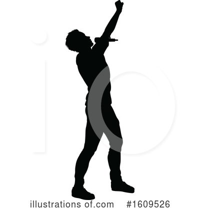Royalty-Free (RF) Singer Clipart Illustration by AtStockIllustration - Stock Sample #1609526