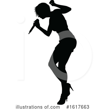 Royalty-Free (RF) Singer Clipart Illustration by AtStockIllustration - Stock Sample #1617663