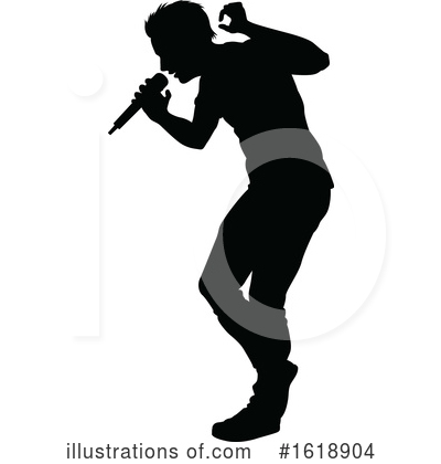 Royalty-Free (RF) Singer Clipart Illustration by AtStockIllustration - Stock Sample #1618904