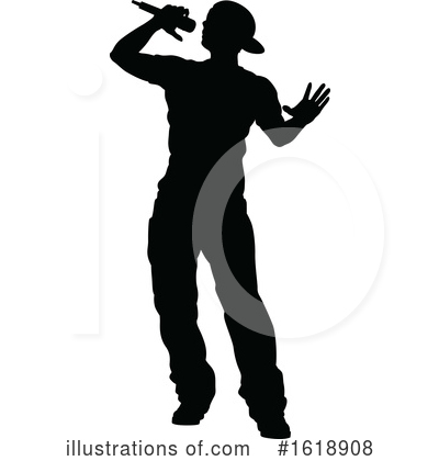 Royalty-Free (RF) Singer Clipart Illustration by AtStockIllustration - Stock Sample #1618908