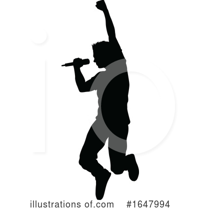 Royalty-Free (RF) Singer Clipart Illustration by AtStockIllustration - Stock Sample #1647994