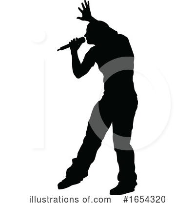 Royalty-Free (RF) Singer Clipart Illustration by AtStockIllustration - Stock Sample #1654320