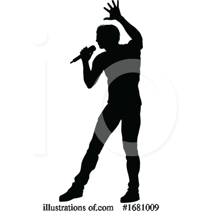 Royalty-Free (RF) Singer Clipart Illustration by AtStockIllustration - Stock Sample #1681009