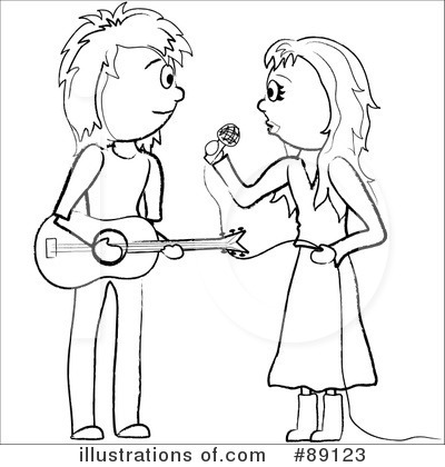 Guitar Clipart #89123 by Pams Clipart