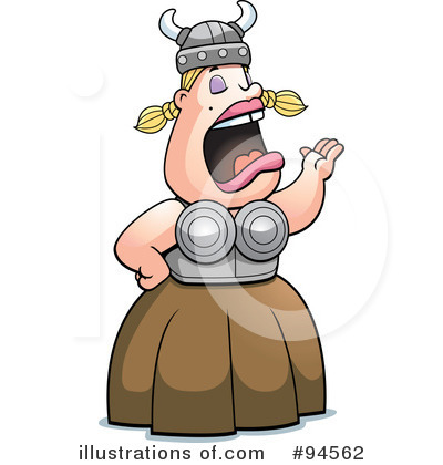 Royalty-Free (RF) Singing Clipart Illustration by Cory Thoman - Stock Sample #94562