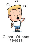 Singing Clipart #94618 by Cory Thoman