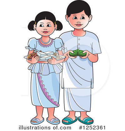 Royalty-Free (RF) Sinhala Clipart Illustration by Lal Perera - Stock Sample #1252361