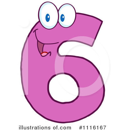 Six Clipart #1116167 by Hit Toon