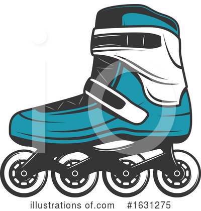 Royalty-Free (RF) Skate Clipart Illustration by Vector Tradition SM - Stock Sample #1631275