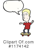 Skateboard Clipart #1174142 by lineartestpilot