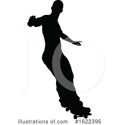 Royalty-Free (RF) Skateboard Clipart Illustration by AtStockIllustration - Stock Sample #1622396