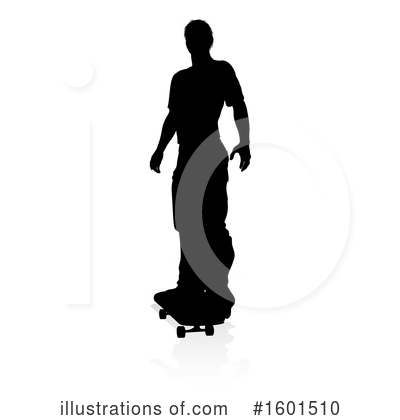 Royalty-Free (RF) Skateboarder Clipart Illustration by AtStockIllustration - Stock Sample #1601510