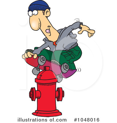 Fire Hydrant Clipart #1048016 by toonaday