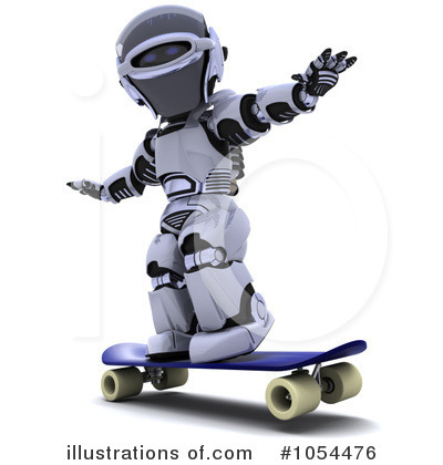 Royalty-Free (RF) Skateboarding Clipart Illustration by KJ Pargeter - Stock Sample #1054476