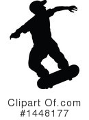 Skateboarding Clipart #1448177 by AtStockIllustration