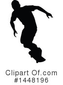 Skateboarding Clipart #1448196 by AtStockIllustration