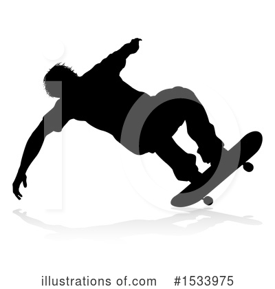 Royalty-Free (RF) Skateboarding Clipart Illustration by AtStockIllustration - Stock Sample #1533975