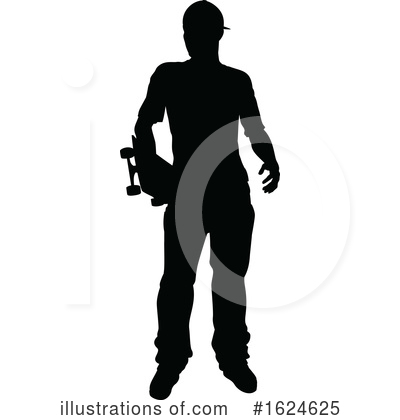 Royalty-Free (RF) Skater Clipart Illustration by AtStockIllustration - Stock Sample #1624625