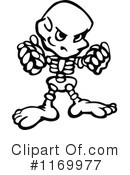 Skeleton Clipart #1169977 by Chromaco