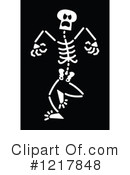 Skeleton Clipart #1217848 by Zooco