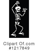 Skeleton Clipart #1217849 by Zooco