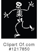 Skeleton Clipart #1217850 by Zooco