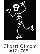 Skeleton Clipart #1217851 by Zooco